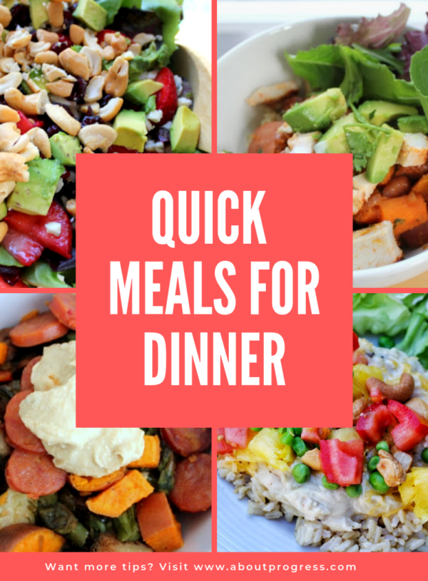 My Go-To Quick Meals for Dinner