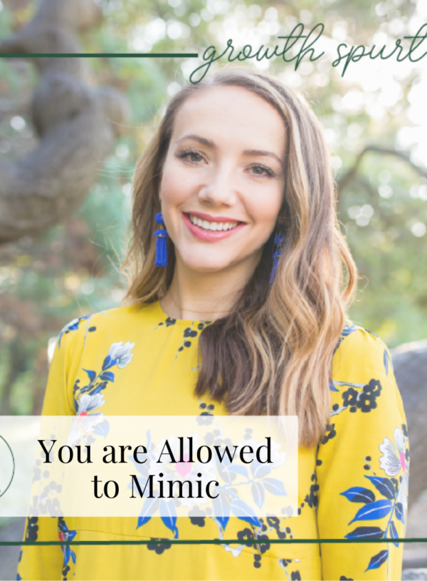 You Are Allowed To Mimic || Growth Spurt