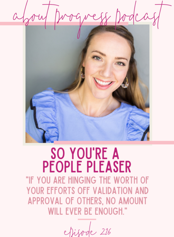 So You’re a People Pleaser || Growth Spurt