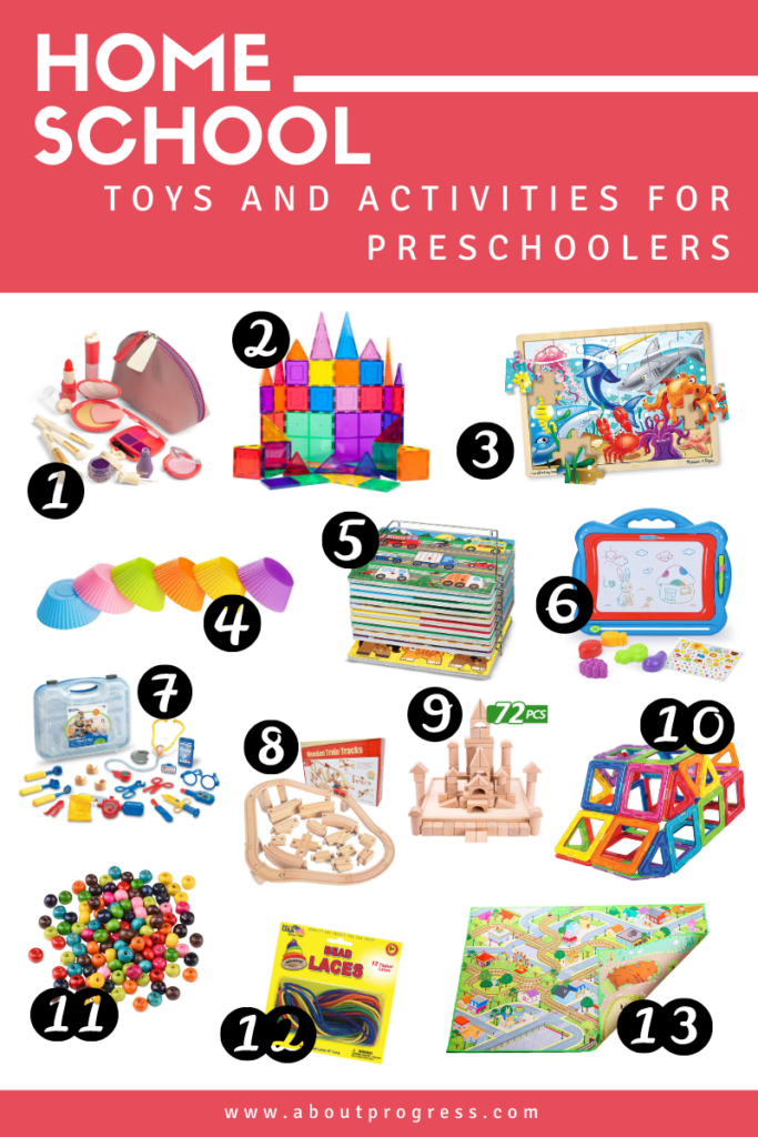 Homeschool Toys and Activities for Preschoolers