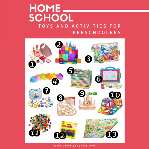 Homeschool Toys and Activities for Preschoolers