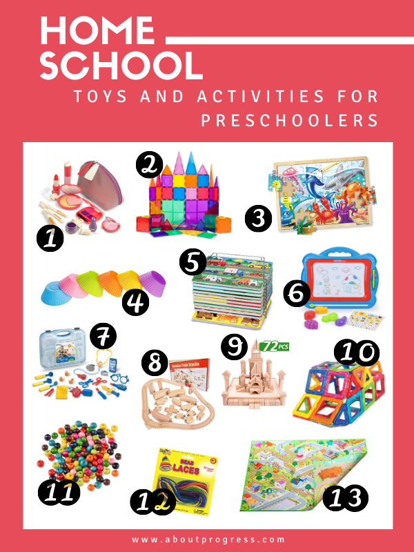 Homeschool Toys and Activities for Preschoolers