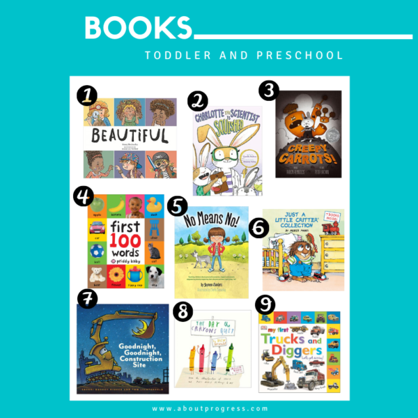 Best Books for Toddlers and Preschoolers