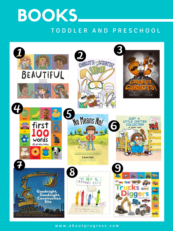 Best Books for Toddlers and Preschoolers