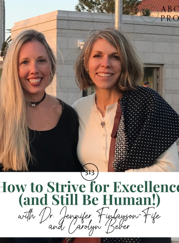 How to Strive for Excellence