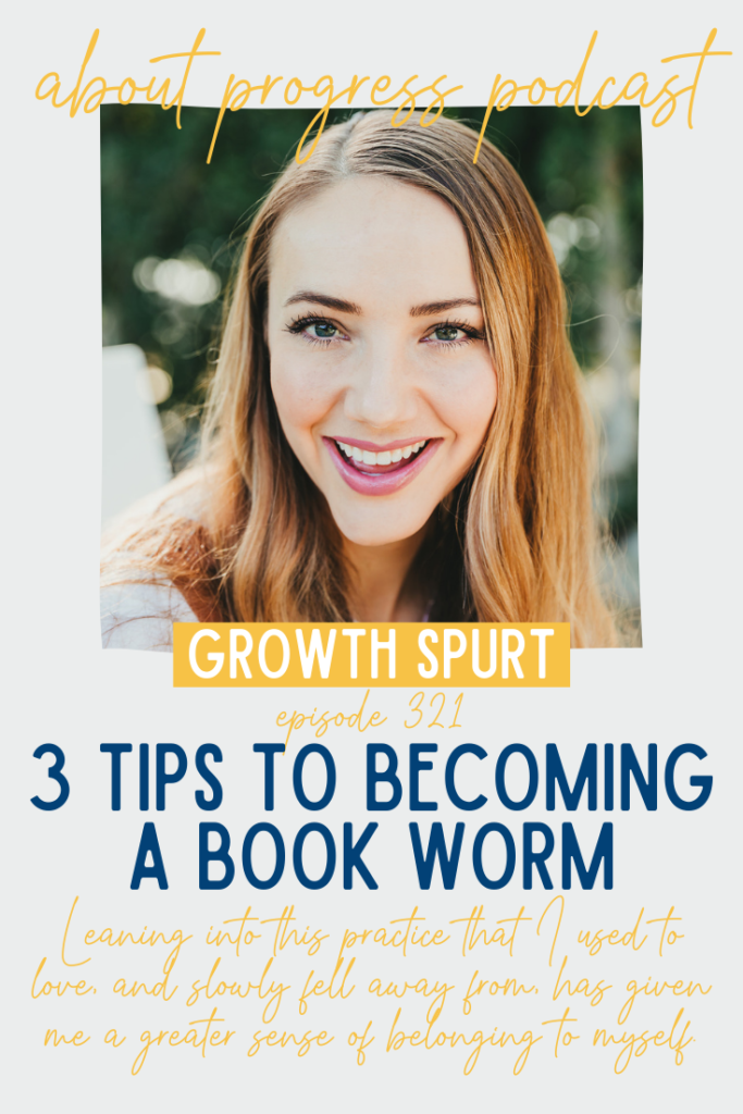 3 Tips to Becoming a Book Worm || Growth Spurt