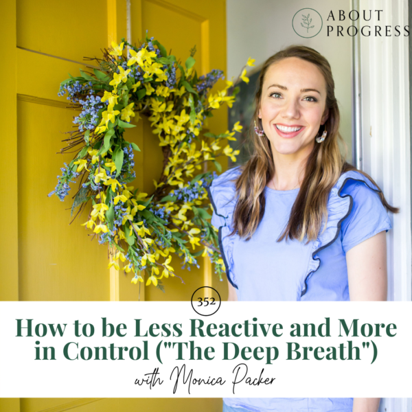 How to be Less Reactive and More in Control
