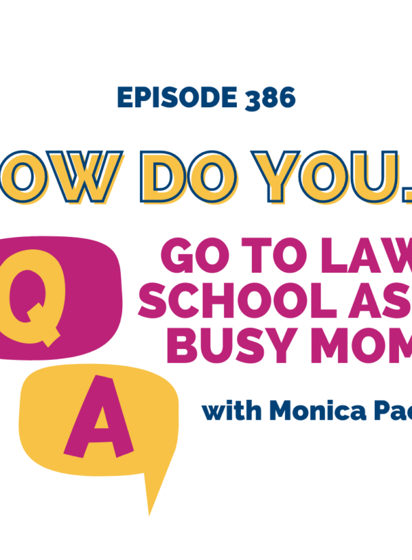 How do you go to law school as a busy mom? || with Katy Bastow