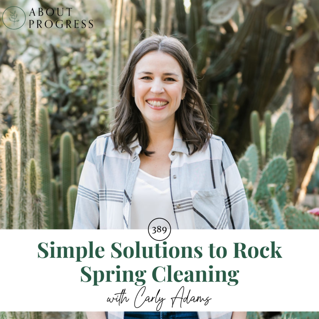 Simple Solutions to Rock Spring Cleaning || with Carly Adams