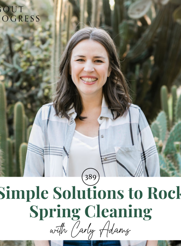 Simple Solutions to Rock Spring Cleaning || with Carly Adams