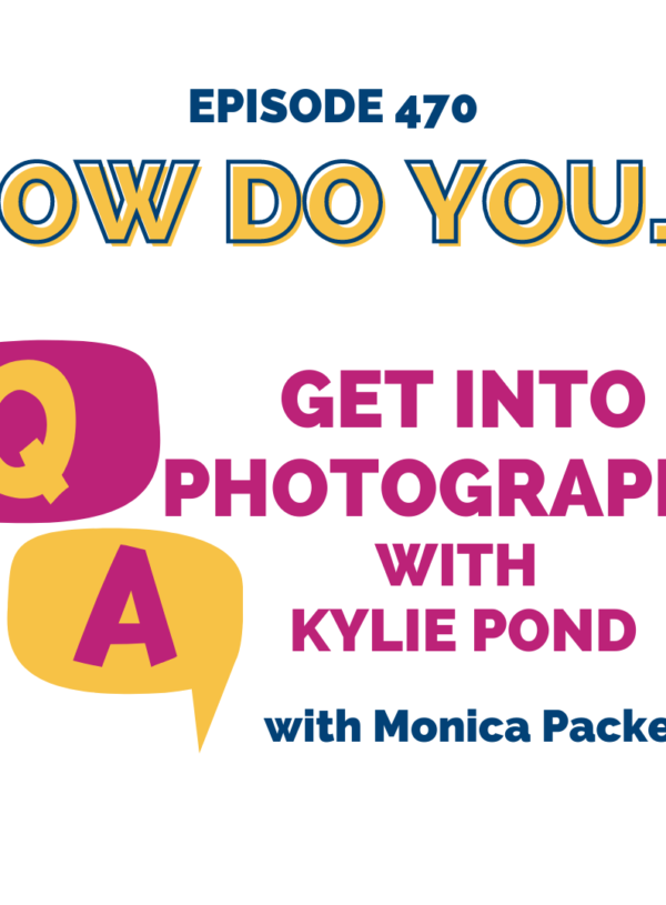 How do you get into photography? || with Kylie Pond
