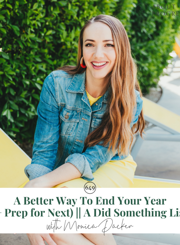 A Better Way To End Your Year (+ Prep for Next) || A Did Something List